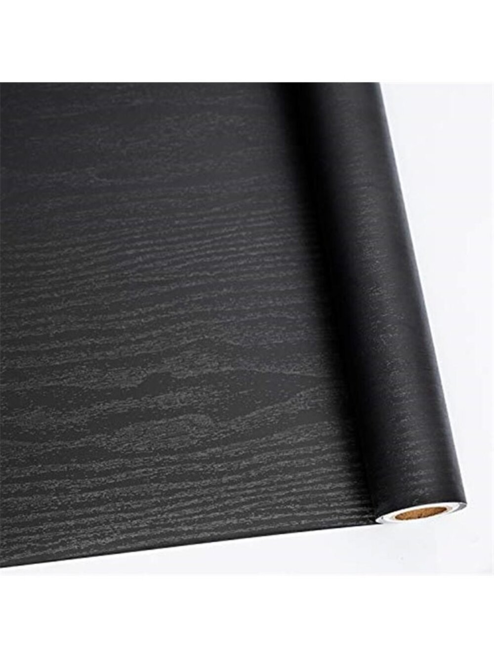 Black Wood Peel Stick Wallpaper Self Adhesive Contact Paper Cabinet Furniture